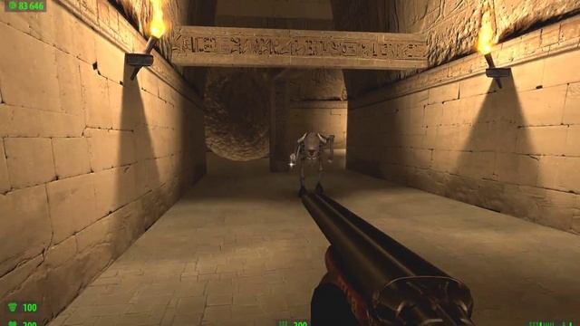 Serious Sam HD: TFE ☠БЕЗ РАНЕНИЙ!☠ #2 - Песчаный каньон (все секреты) смотреть онлайн