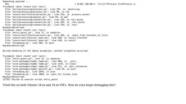 Anaconda install script fails / VM / Ubuntu 16.04 смотреть онлайн