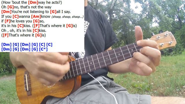 The Shoop Shoop song - Cher - Ukulele Cover Play Along with chords and lyrics смотреть онлайн