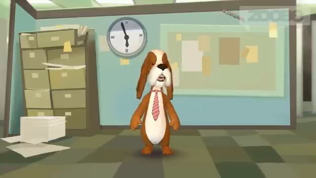 Zoobe Бассет о работе в офисе смотреть онлайн