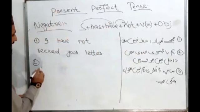 Present Perfect tense Negative Sentences/English Basic Grammar/Grammar смотреть онлайн