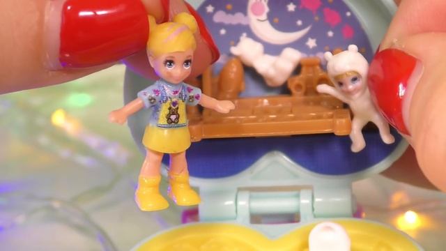 Polly Pocket космический ✨звездопад сюрпризов / Полли Покет ДЕНЬ КОСМОНАВТИКИ / Pretty Katy Queen