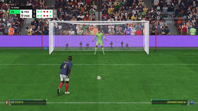 FC 24 | Portugal Vs PSG | Ronaldo Vs Mbappé | final Penalty Shootout | PS5 смотреть онлайн