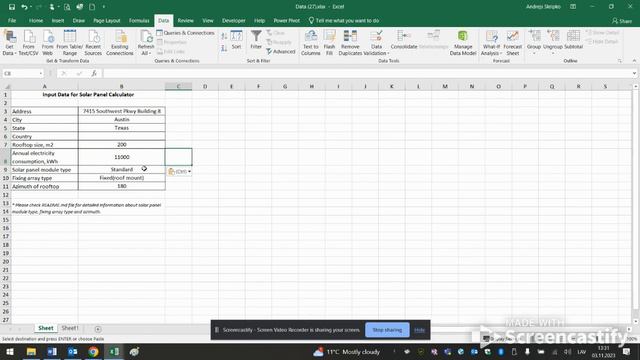 Solar Panel Calculator - CS0P final project смотреть онлайн
