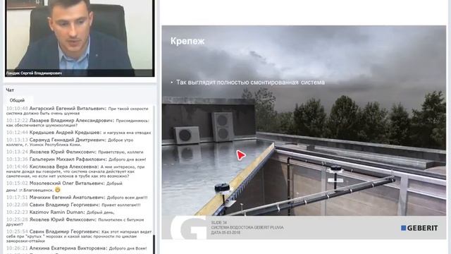 Geberit Pluvia — эффективная система ливнестока