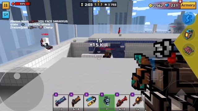 How to choke a 60 bomb | Pixel Gun 3D смотреть онлайн
