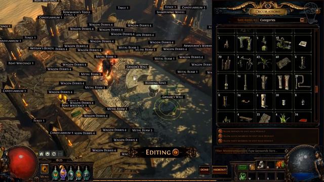 Path of Exile | Let's build a hideout | Hideout Imaginations 2 - Bazaar of crafting смотреть онлайн