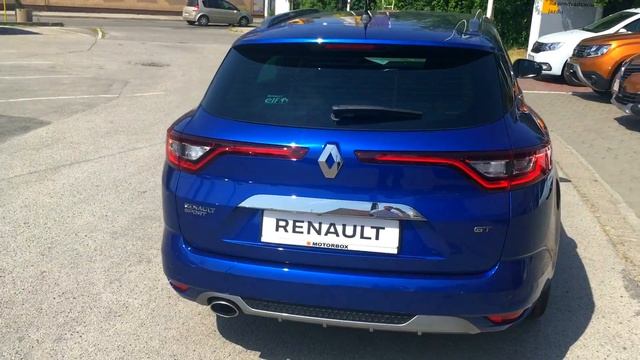 Renault Mégane GrandTour GT Energy TCe 205 EDC - Blue Iron смотреть онлайн