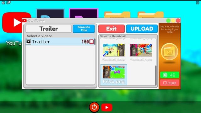 ВАУ, ЭТО КРУЧЕ ВСЕГО! Roblox YouTube Simulator Z смотреть онлайн