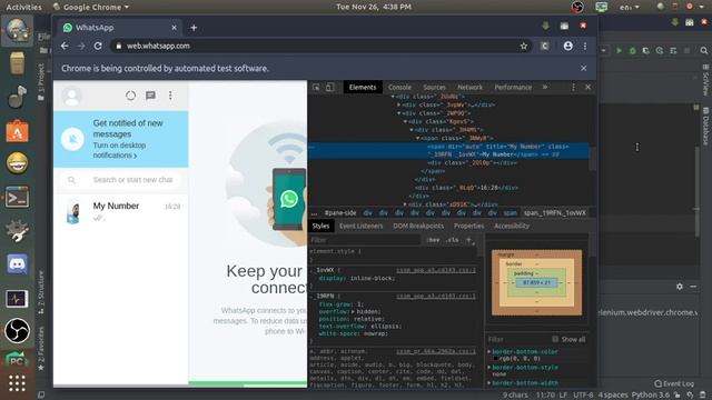 Python Web Automation Through Examples! #Python #Coding_Solution смотреть онлайн
