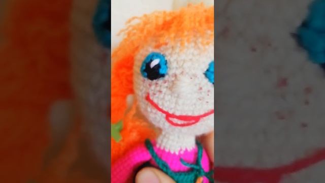 Пеппи длинный чулок.Обзор новой игрушки крючком. смотреть онлайн