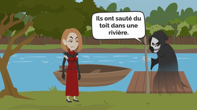 Au royaume des morts/ A Short Film French Conversation and Dialogue Practice смотреть онлайн