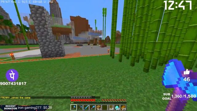 Minecraft Live India | New Journey Begins | Java/Bedrock In One Server | смотреть онлайн