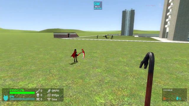 Garry's Mod = RWBY SNPCs : Ruby Rose VS RE5 Minibosses смотреть онлайн