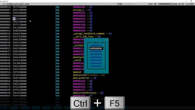 HIEW tutorial hexadecimal editor part 2 HD Navigation смотреть онлайн