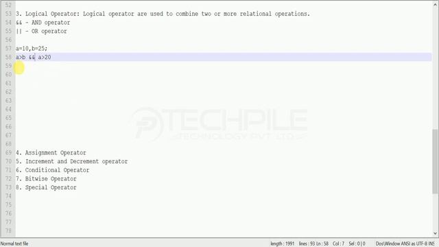 Logical Operator in Java in Hindi | Logical Operator in Java programming in Hindi | Techpile смотреть онлайн