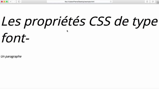 COURS COMPLET HTML ET CSS [28/71] - Autres propriété CSS de type font смотреть онлайн