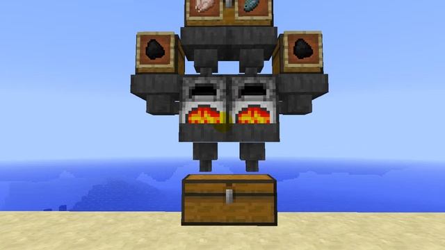 Автоматическая печь в Minecraft!(Без модов) смотреть онлайн