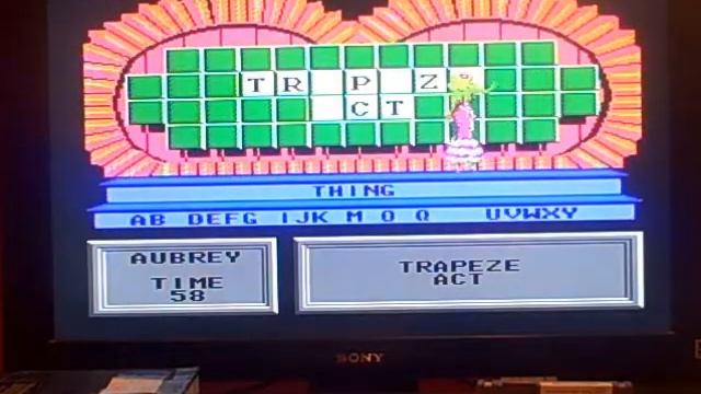 NES Wheel of Fortune Featuring Vanna White 4th Run Game #4 смотреть онлайн