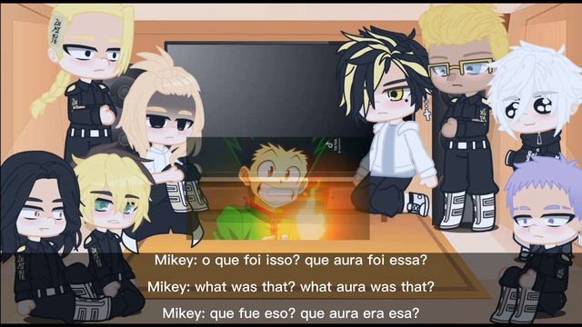 • Tokyo Revengers React To Takemichi// Takemichi As Gon• 01/02