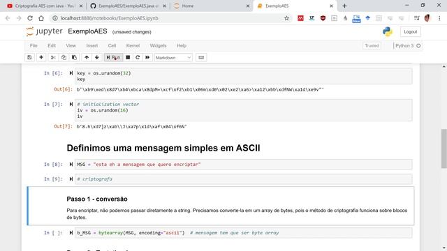 Criptografia AES com Python смотреть онлайн