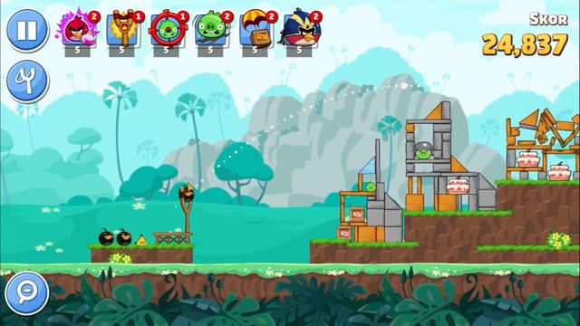 Angry Birds Friends - New Game Level (1-14) смотреть онлайн