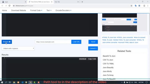 Free Online YAML to Json Converter смотреть онлайн