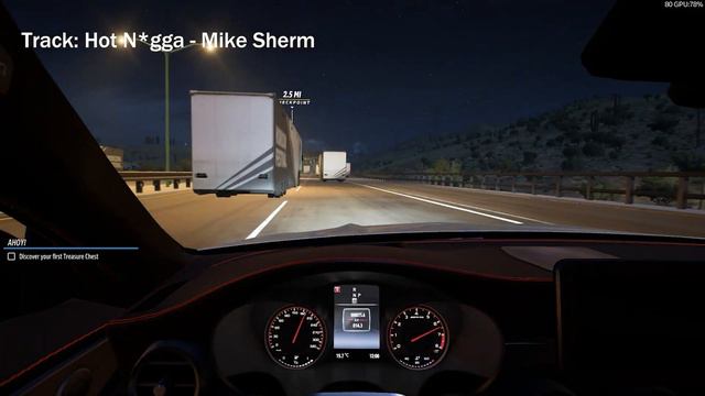 Forza Horizon 5 - Cutting up in a Stock AMG Mercedes (code in desc) смотреть онлайн