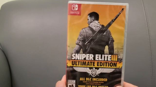 Kintips Unboxing Sniper Elite 3 Ultimate Edition Rebellion Developments 505 Games Nintendo Switch смотреть онлайн
