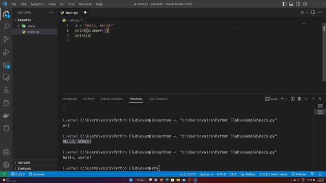 Tutorial 5 - Python String смотреть онлайн