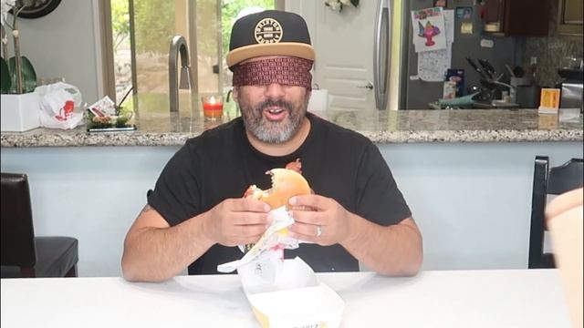 Blindfolded Fast Food Taste Test #2 | Blind Guessing Fast Food List Items | PHILLIPS FamBam Foodies смотреть онлайн