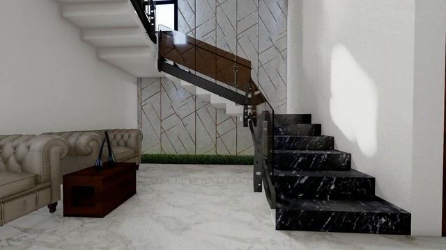 40X60 Feet Split Level Duplex House Design | 2400 Sqft House Plan | 12X18 Meters House Design смотреть онлайн