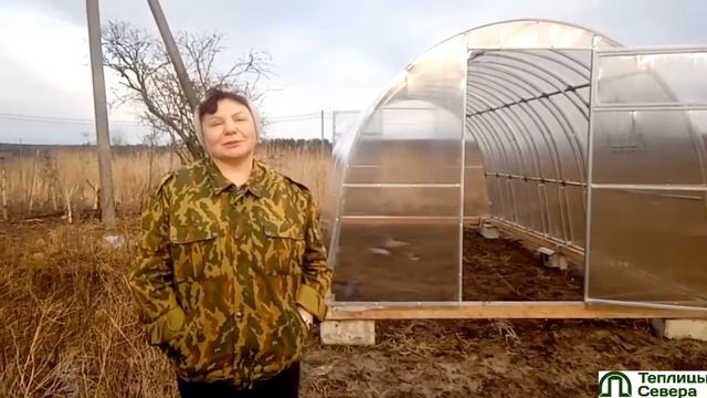 Отзыв клиента о теплице «Двойная дуга» смотреть онлайн