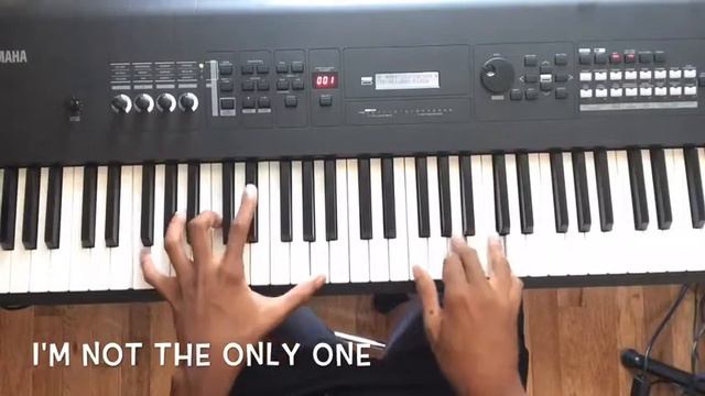 Sam Smith Not the only one piano tutorial смотреть онлайн