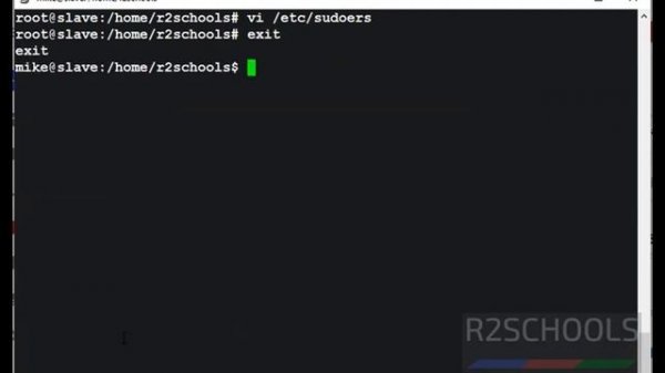 Linux User is not in the sudoers file. This incident will be reported