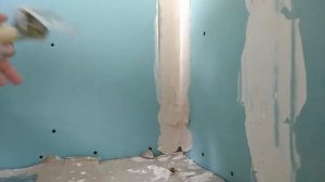 Шпаклевание углов гипсокартона