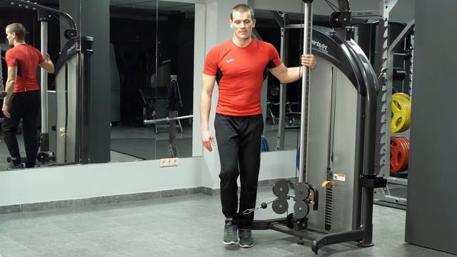 Отведение ноги в блочном тренажере смотреть онлайн
