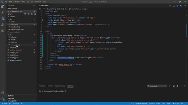WebGPU (11): 3D Cube - Animation and Camera Control смотреть онлайн