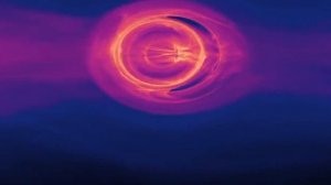 Что будет, если белая и черная дыры столкнутся?