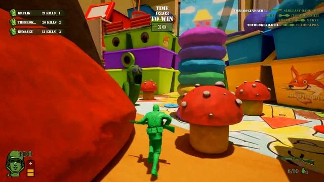 The Mean Greens: Plastic Warfare - PC MAX SETTINGS смотреть онлайн