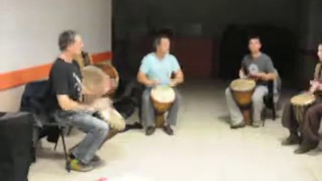 How to play djembe - Kapacan - level: advanced смотреть онлайн
