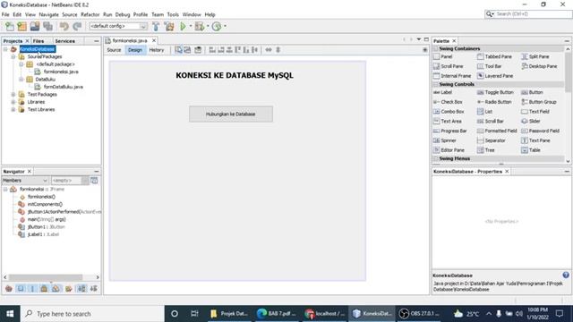 Koneksi Database MySQL Menggunakan JDBC di Java смотреть онлайн