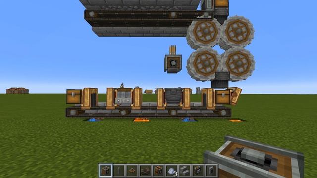 Minecraft Create Mod (1.20.1): FULLY AUTOMATIC GOLD farm tutorial. смотреть онлайн
