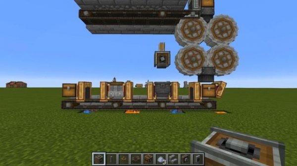 Minecraft Create Mod (1.20.1): FULLY AUTOMATIC GOLD farm tutorial.
