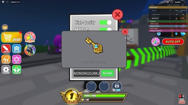 ALL NEW *SECRET CODES* IN ROBLOX Sword Warriors (new codes in roblox Sword Warriors ) NEW смотреть онлайн