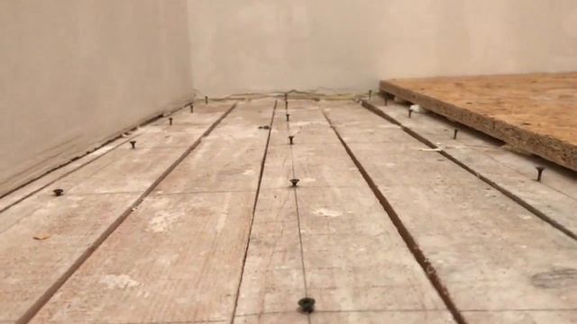 Выравнивание деревянного пола смотреть онлайн
