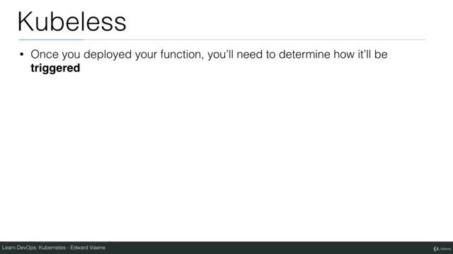 Introduction to Kubeless - Kubernetes Tutorial смотреть онлайн