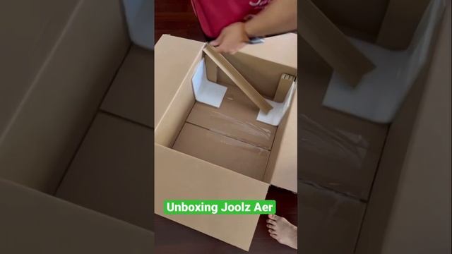 Unboxing the Joolz Aer stroller #gifted смотреть онлайн