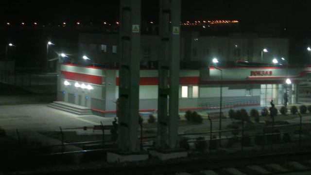02.04.2021. Россия. Краснодарский край. Железнодорожный вокзал в Тамани смотреть онлайн