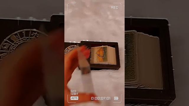 Шкатулка деревянная для карт Таро Зодиак смотреть онлайн